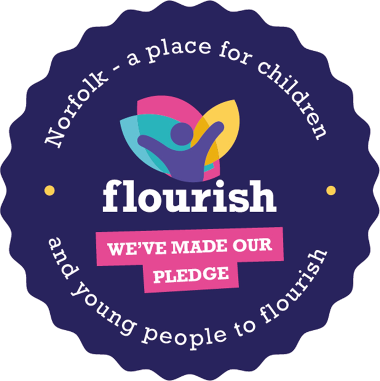 Flourish Pledge Badge