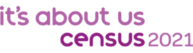 It's about us, Census 2021 logo