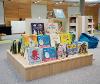 Examples of the children's books on the display and available at the Early Years Library 