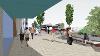 Artist’s impression of people walking on St Stephens Street pathway 