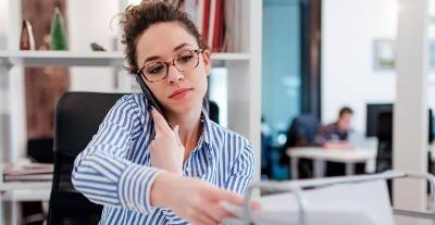 Business professional in office