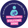 Logo/sticker reading 'Part of Infant Feeding Friendly Norfolk. Infant feeding welcome here'