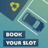 Illustration of a car in a recycling centre car park