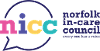 Logo - NICC: Norfolk in Care Council, every one has a voice