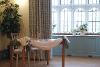 Benefactors Room - wedding table in front of window