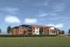 Front view 3 - computer-generated image of the development