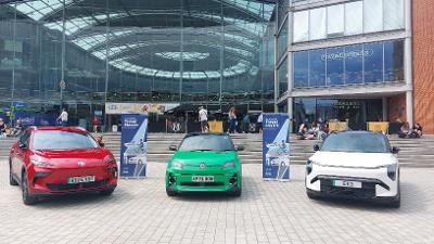 EV cars at the Forum