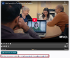 Screenshot of the video on the W3C webpage. A link underneath it reads ‘This video information is available as a Text Transcript with Description of Visuals below