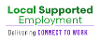 Local supported employment delivering Connect to Work logo