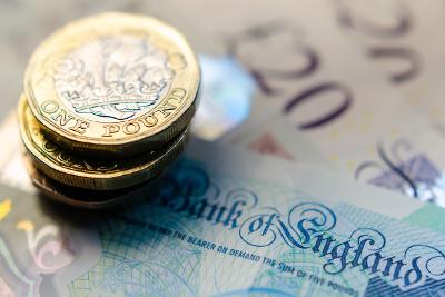 Cash stock image
