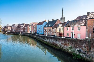 Riverside view of Norwich