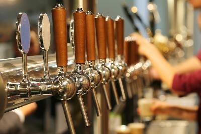 pub beer taps
