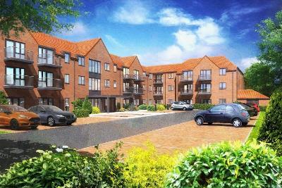 CGI of lavender view