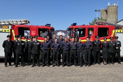 Ten new firefighters join Norfolk Fire & Rescue Service